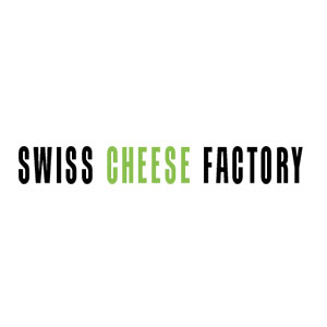 Swiss Cheese Factory Logo